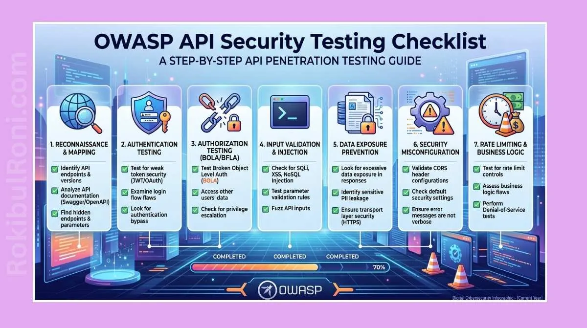 API security testing checklist and authorized penetration testing workflow