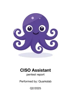 CISO Assistant: Pentest Report Cover