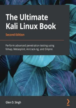 The Ultimate Kali Linux Book Cover by Packt