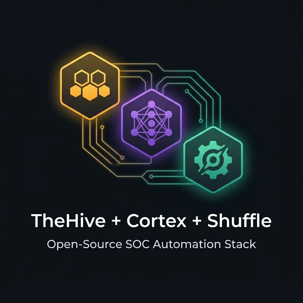 TheHive Cortex Shuffle Open-Source SOC Automation Stack